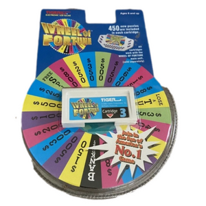 Tiger Electronics LCD 1995 Wheel of Fortune Game Vintage NIP